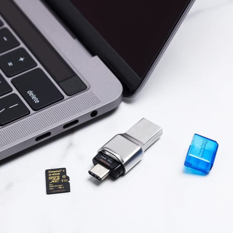 Kingston MobileLite Duo 3C Reader for USB Type-C and Micro SD Cards  - FCR-ML3C