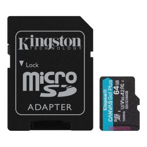 Kingston Canvas Go Plus 128GB Micro SD Card - SDCG3/128GB