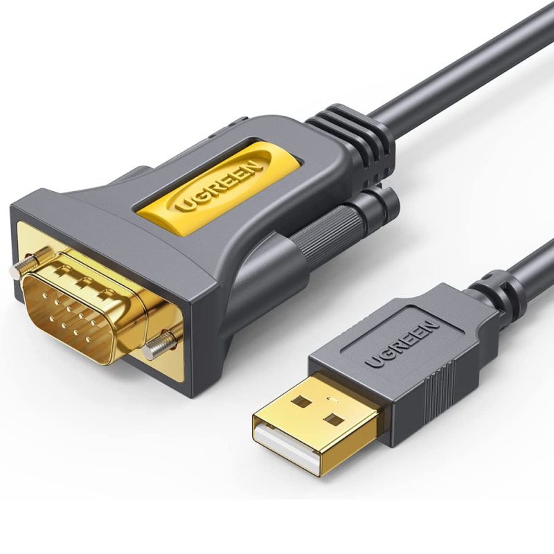 Ugreen (CR104) 20210 USB to DB9 RS-232 Adapter Cable (1M)
