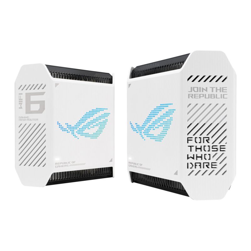 Asus ROG Rapture GT6 AX10000 Wifi 6 Gaming Mesh System Router - Moonlight White