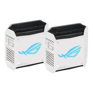Asus ROG Rapture GT6 AX10000 Wifi 6 Gaming Mesh System Router - Moonlight White
