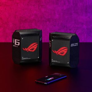 Asus ROG Rapture GT6 AX10000 Wifi 6 Gaming Mesh System Router - Black