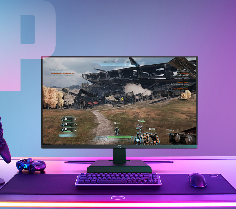 Cooler Master 27" GA2701 IPS FHD 100Hz 1ms Adaptive Sync Gaming Monitor