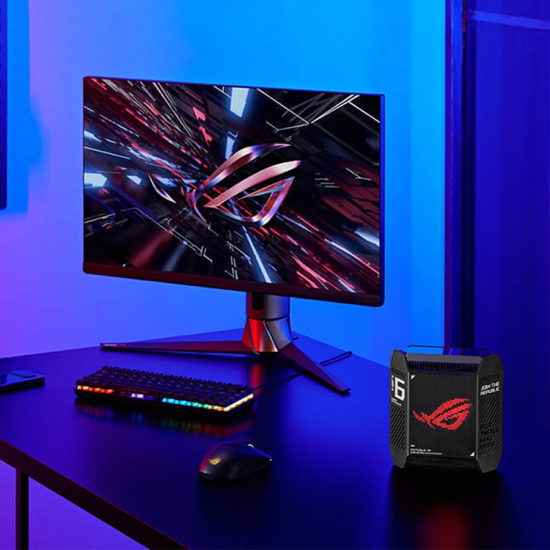 Asus ROG Rapture GT6 AX10000 Wifi 6 Gaming Mesh System Router - Black