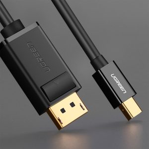 Ugreen (MD105) 10477 Mini DP to DP Cable (1.5M) - Black