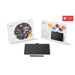 Wacom CTL-6100WL/K0-CX Intuos Medium Pen Tablet with Bluetooth - Black