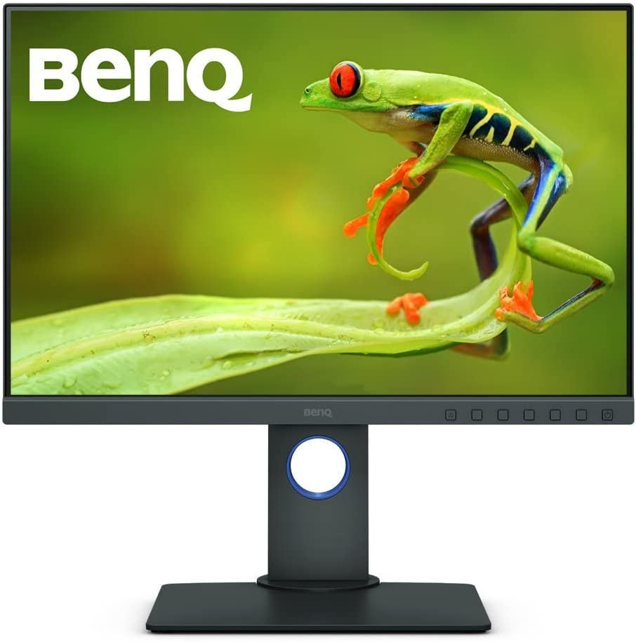BenQ 24.1" SW240 AQCOLOR HD IPS 60Hz 5ms 100% sRGB 95% P3 99% AdobeRGB Ergonomic Photographer Monitor