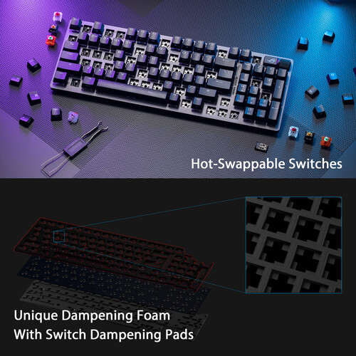 Asus X901 ROG Strix Scope II 96 NX Snow Mechanical Tri-Mode Wireless Gaming Keyboard
