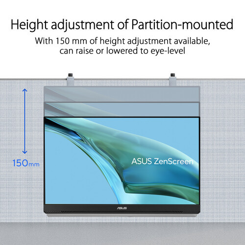 Asus 23.8" Zenscreen MB249C IPS FHD Build-In Speaker Carrying Handle USB-C Ultra-slim Portable Monitor