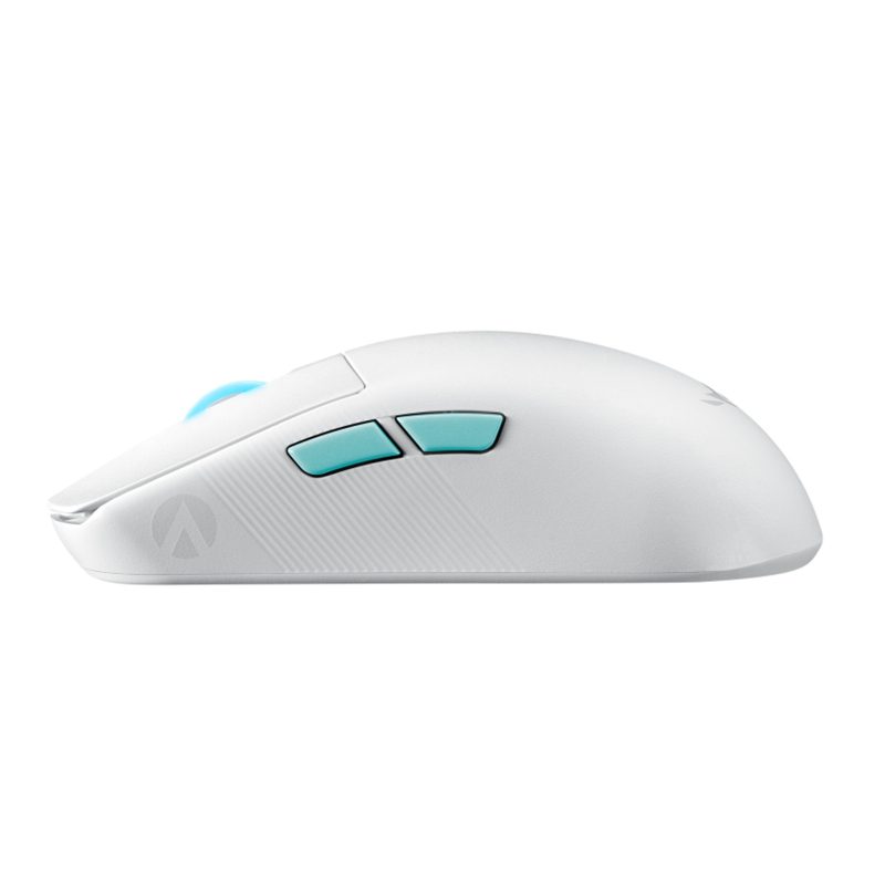Asus P713 ROG Harpe Ace Aim Lab Edition Tri-Mode Aimpoint SpeedNova Ultra-Lightweight Wireless Gaming Mouse - Moonlight White