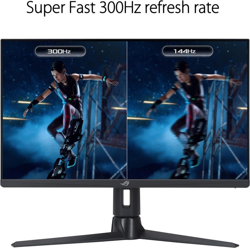 Asus 27" XG27AQMR ROG Strix Fast IPS WQHD HDR10 HDR600 G-Sync Freesync 300Hz 1ms Ergonomic Gaming Monitor
