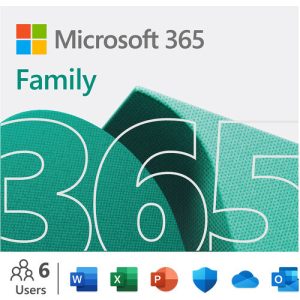 [Digital Version] Microsoft Office 365 Family (ESD) 12 Month - 6GQ-00083