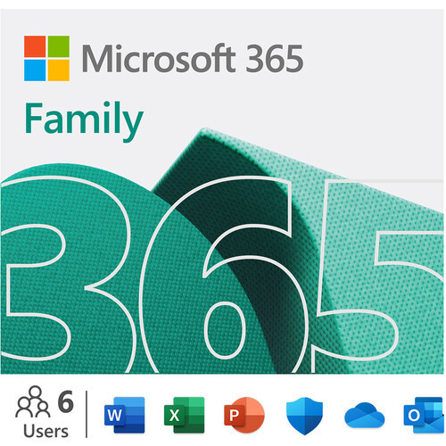 [Digital Version] Microsoft Office 365 Family (ESD) 12 Month - 6GQ-00083