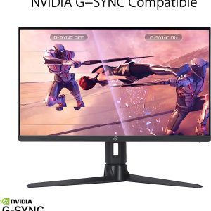 Asus 27" XG27AQMR ROG Strix Fast IPS WQHD HDR10 HDR600 G-Sync Freesync 300Hz 1ms Ergonomic Gaming Monitor