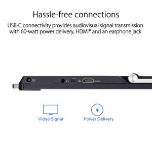 Asus 23.8" Zenscreen MB249C IPS FHD Build-In Speaker Carrying Handle USB-C Ultra-slim Portable Monitor