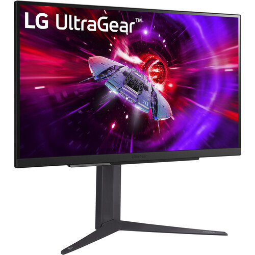 LG 27" 27GR83Q IPS QHD 240Hz 1ms HDR10 Freesync Gsync Ergonomic Borderless Ultragear Gaming Monitor