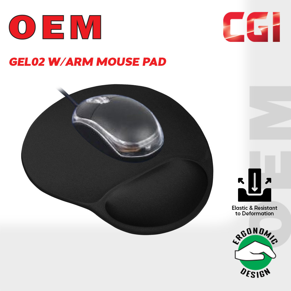 GEL02 W/ARM Mouse Pad
