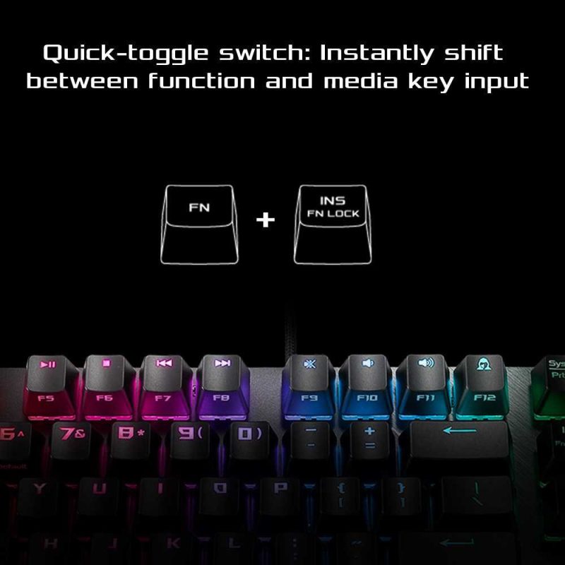 Asus ROG XA04 Strix Scope NX Deluxe RGB Aura Sync Wired Mechanical Gaming Keyboard