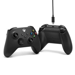 Microsoft XBox USB-C/Wireless Controller (Carbon Black) - 1V8-00017