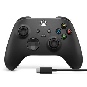 Microsoft XBox USB-C/Wireless Controller (Carbon Black) - 1V8-00017