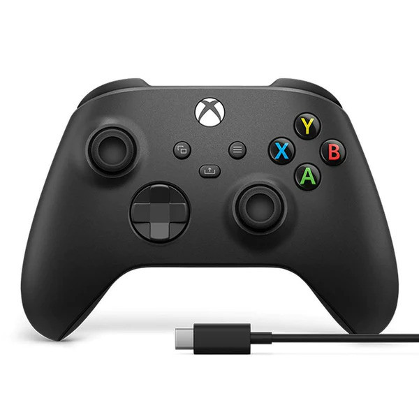 Microsoft XBox USB-C/Wireless Controller (Carbon Black) - 1V8-00017