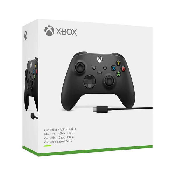 Microsoft XBox USB-C/Wireless Controller (Carbon Black) - 1V8-00017