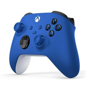 Microsoft Xbox Wireless Branded Shock Blue Controller - QAU-00134 (Shock Blue)