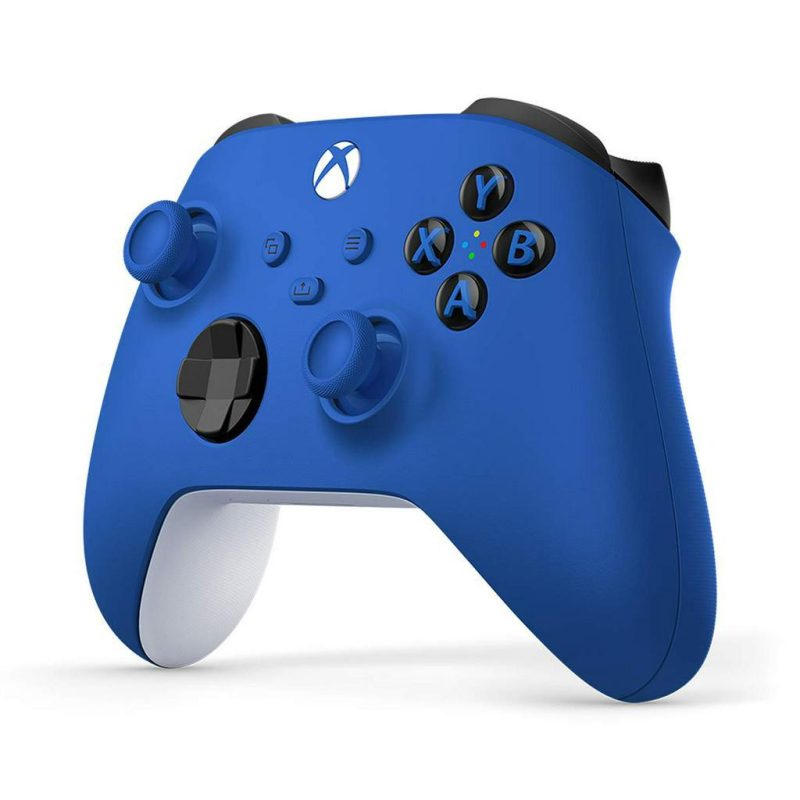 Microsoft Xbox Wireless Branded Shock Blue Controller - QAU-00134 (Shock Blue)