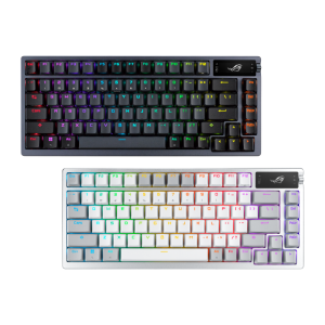 Asus M701 ROG Azoth OLED Display SpeedNova NX Mechanical Gaming Keyboard - Snow Switch