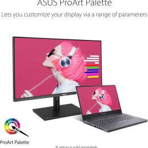 Asus 31.5'' Proart PA328QV IPS WQHD 75Hz Adaptive Sync HDR10 100% sRGB, 100% Rec.709, Color Accuracy ?E < 2, Calman Verified Ergonomic Monitor