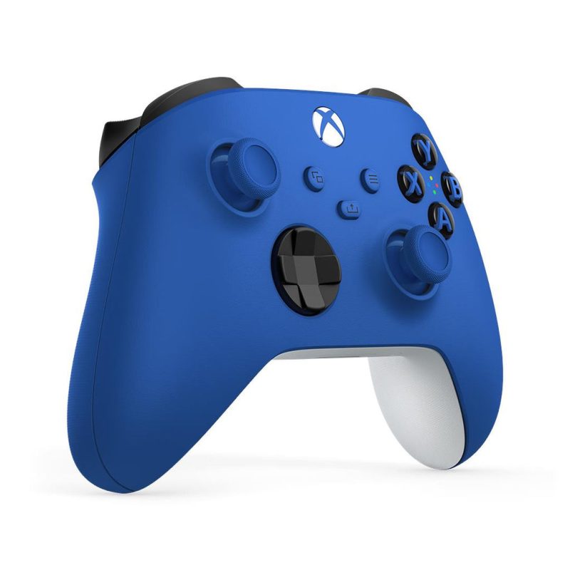 Microsoft Xbox Wireless Branded Shock Blue Controller - QAU-00134 (Shock Blue)