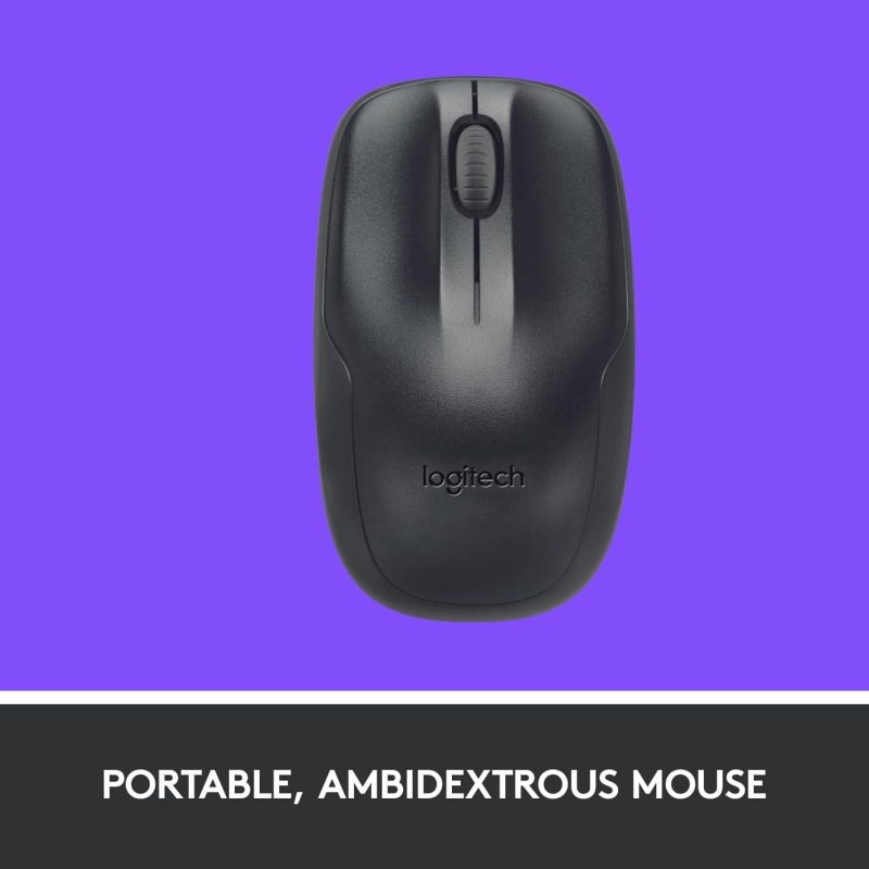 Logitech MK220 Compact Space Saving Wireless Keyboard & Mouse Combo - 920-003235