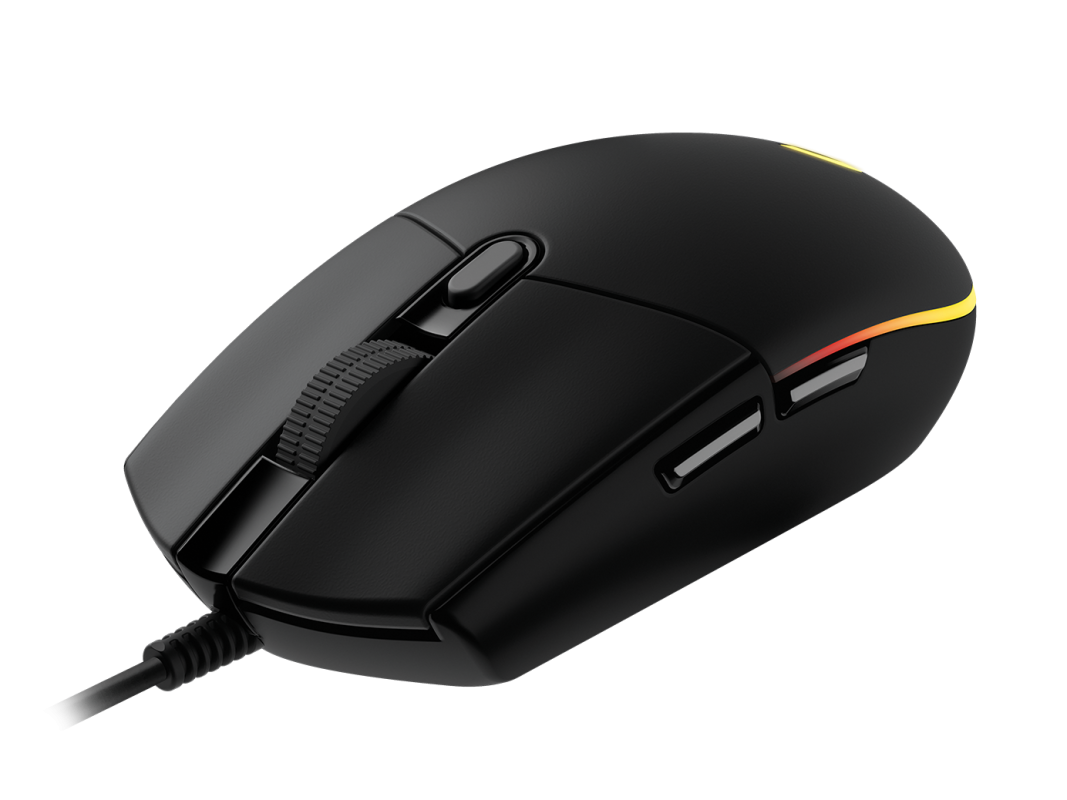 Logitech G102 Lightsync RGB 6 Button Wired Gaming Mouse - Black (910-005802)