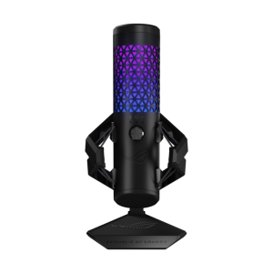 Asus C501 ROG Carnyx Professional Cardioid Condenser 192kHz Aura Sync Gaming Microphone in Black