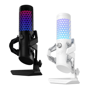 Asus C501 ROG Carnyx Professional Cardioid Condenser 192kHz Aura Sync Gaming Microphone in Black
