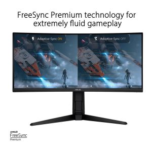 Asus 29.5" TUF Gaming VG30VQL1A VA WFHD HDR10 Freesync Premium Adaptive Sync 200Hz 1ms HDR Ultrawide Curved Ergonomic Gaming Monitor