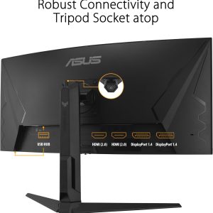 Asus 34" TUF Gaming VG34VQL3A VA QHD HDR10 Freesync Premium Pro Adaptive Sync 180Hz 1ms HDR Ultrawide Curved Ergonomic Gaming Monitor