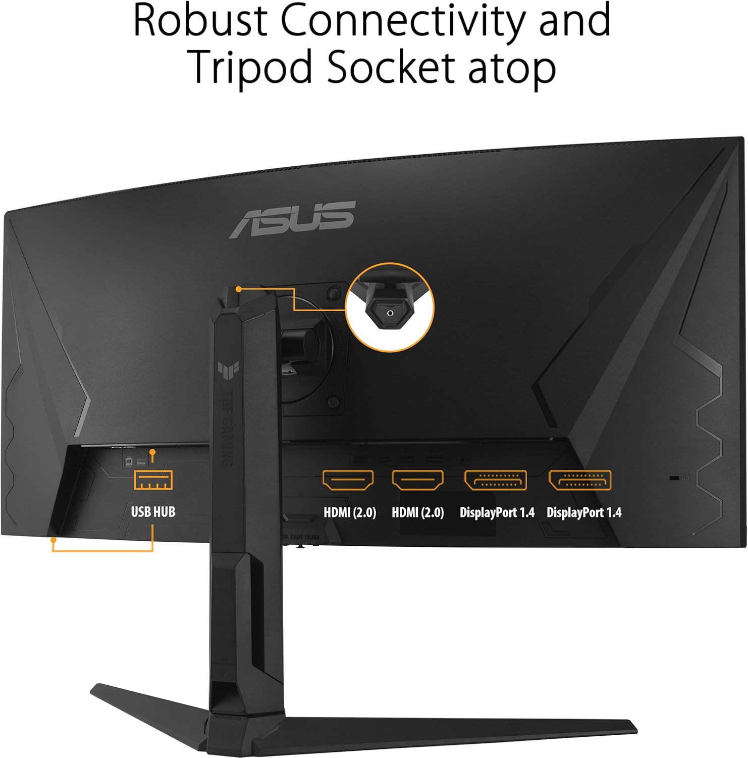 Asus 34" TUF Gaming VG34VQL3A VA QHD HDR10 Freesync Premium Pro Adaptive Sync 180Hz 1ms HDR Ultrawide Curved Ergonomic Gaming Monitor