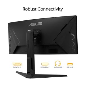 Asus 29.5" TUF Gaming VG30VQL1A VA WFHD HDR10 Freesync Premium Adaptive Sync 200Hz 1ms HDR Ultrawide Curved Ergonomic Gaming Monitor