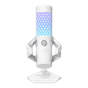 Asus C501 ROG Carnyx Professional Cardioid Condenser 192kHz Aura Sync Gaming Microphone in White