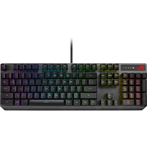 Asus XA05 ROG Strix Scope RX Blue Mechanical Switches IP56 USB-C RGB Gaming Keyboard