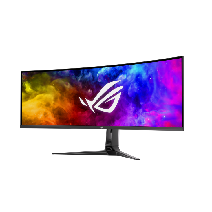 Asus 49" ROG Swift PG49WCD QD-OLED DQHD HDR400 Gsync 144Hz 0.03ms Delta E<2 Curved Type C Super Ultrawide Ergonomic Gaming Monitor