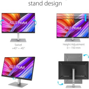 Asus 27" Proart PA278CGV IPS QHD Freesync 144Hz HDR400 95% DCI-P3 Color Accuracy ?E < 2 USB-C Ergonomic Professional Monitor