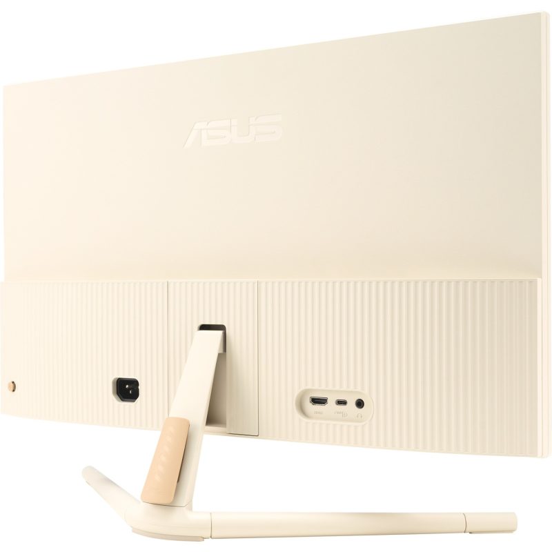 Asus 27" VU279CFE IPS FHD 100Hz 1ms Adaptive Sync Type-C Height Adjustable Eye Care Gaming Monitor - Oat Milk