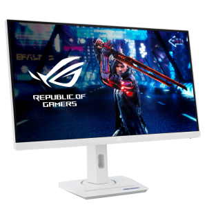Asus 27" ROG Strix XG27ACS-W Fast IPS WQHD HDR400 GSync Adaptive Sync 180Hz 1ms Type C Ergonomic White Gaming Monitor