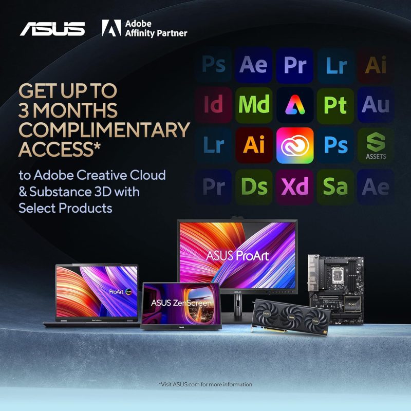 Asus 27" Proart PA278CGV IPS QHD Freesync 144Hz HDR400 95% DCI-P3 Color Accuracy ?E < 2 USB-C Ergonomic Professional Monitor