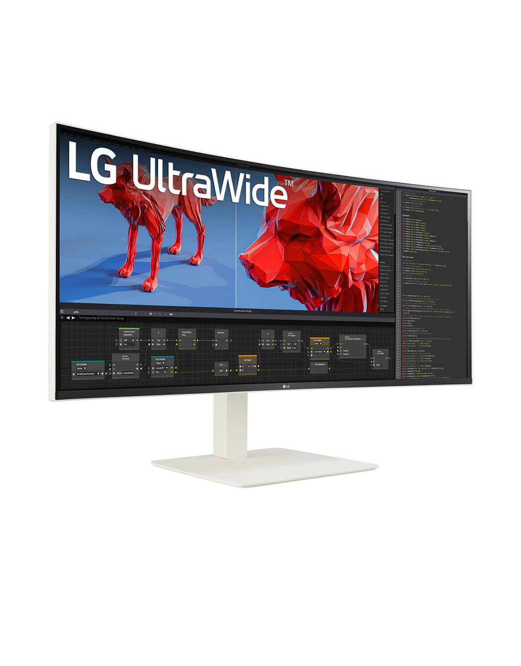 LG 38" 38WR85QC UltraWide™ Curved Monitor with WQHD Nano IPS Display with VESA DisplayHDR 600 and 144Hz Refresh Rate