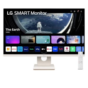 LG 27" 27SR50F IPS FHD 60Hz WebOS'23 Virtually Frameless Smart Monitor