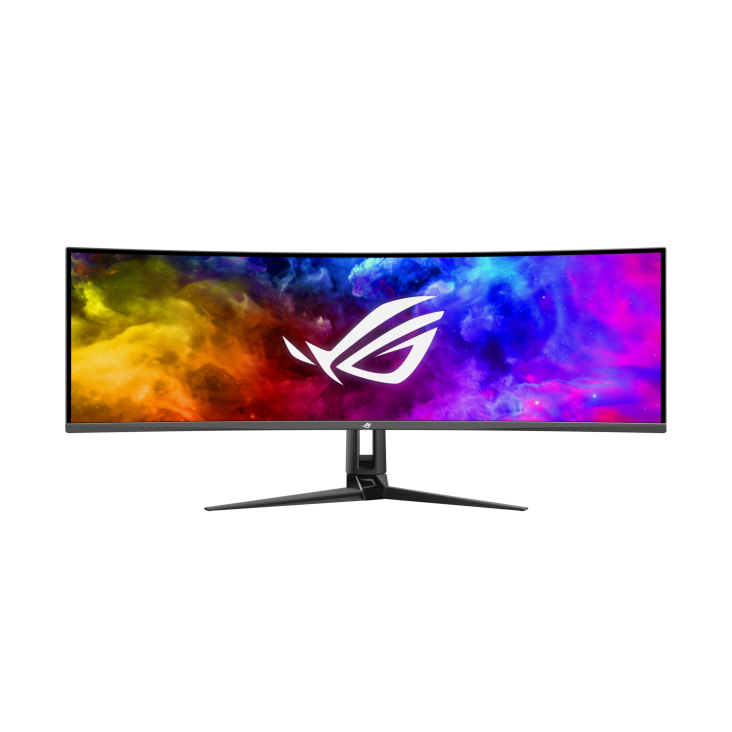 Asus 49" ROG Swift PG49WCD QD-OLED DQHD HDR400 Gsync 144Hz 0.03ms Delta E<2 Curved Type C Super Ultrawide Ergonomic Gaming Monitor