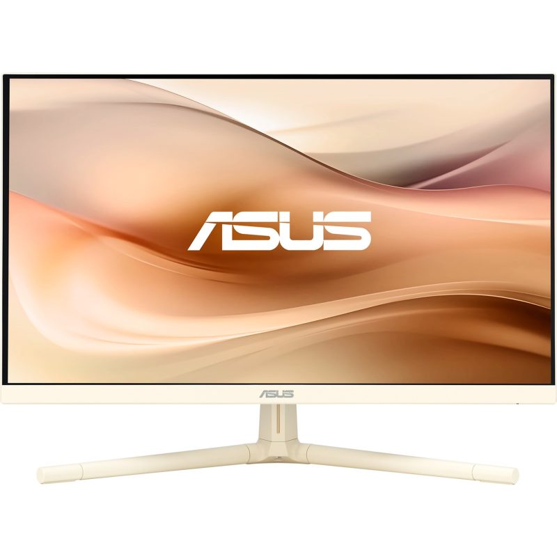 Asus 27" VU279CFE IPS FHD 100Hz 1ms Adaptive Sync Type-C Height Adjustable Eye Care Gaming Monitor - Oat Milk